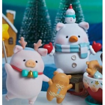 LuLu豬 聖誕節2021 雪人 盲盒 盒玩