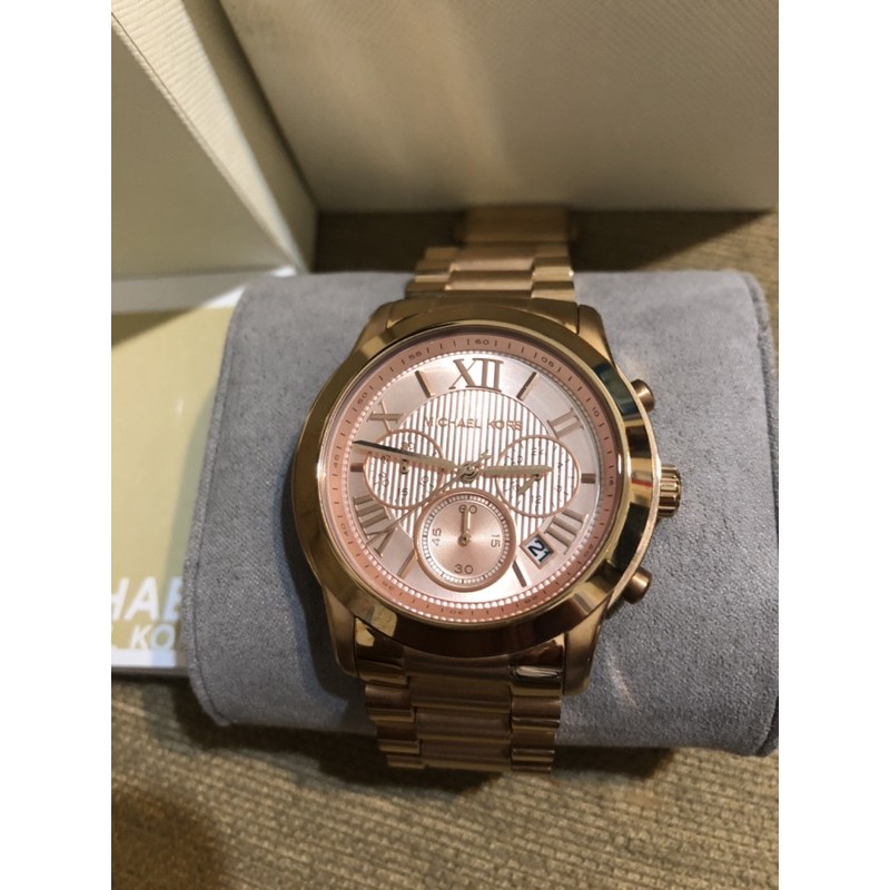 Michael Kors 時尚手錶 羅馬數字MK6275 漂亮 玫瑰金