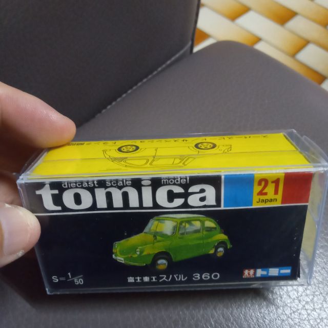 TOMY TOMICA 復刻黑盒 NO.21 速霸陸 SUBARU 360 富士重工 金龜車