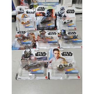 全新正版-美泰兒風火輪 星際大戰STAR WARS角色合金小車