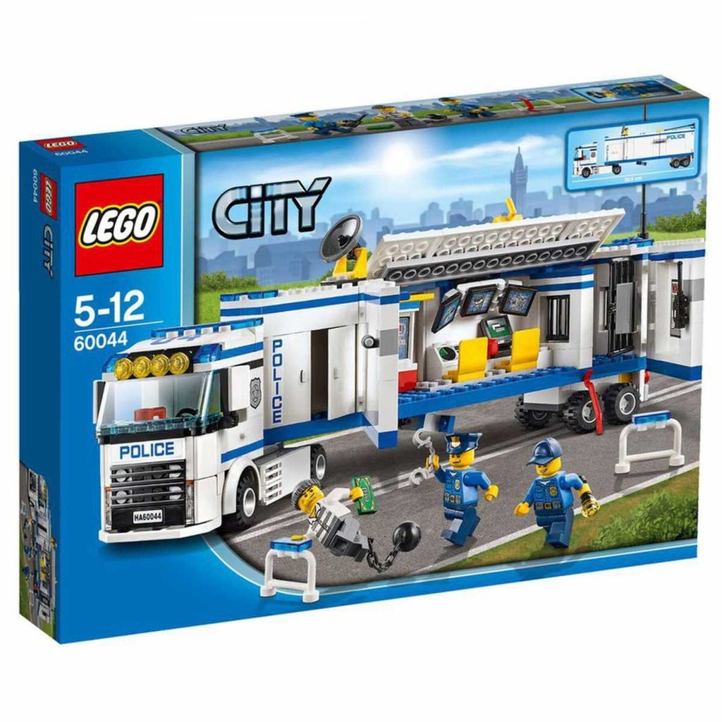 全新 LEGO 樂高 積木 60044 城市 city 流動警察部隊 貨櫃指揮所 Mobile Police Unit