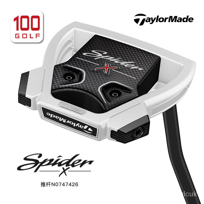高爾夫球桿 Taylormade高爾夫球桿男 全新Spider X白蜘蛛系列限量推桿Gol0