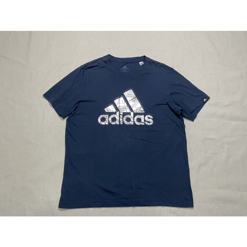 Adidas 二手Logo短袖上衣 短t 男
