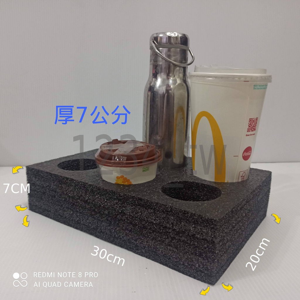 厚7cm⚠️2,4,5,6,8孔 飲料 外送杯架☑️適用Ubereats Foodpanda 外送員 保溫提袋 保溫袋