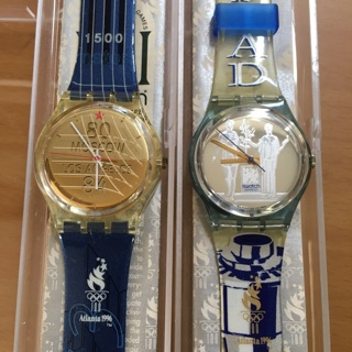全新正品絶版SWATCH-1996亞特蘭大奧運紀念錶
