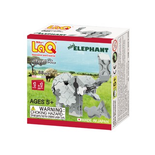 【LaQ】Q版大象 (88pcs) 日本製造立體3D拼接積木/益智玩具/臺灣獨家代理