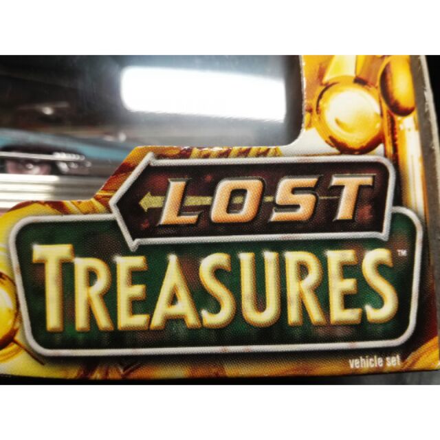 C.M.F@ 100% 風火輪Hot Wheels Lost Treasures Ford C 失落的寶藏 壓克力拖車組
