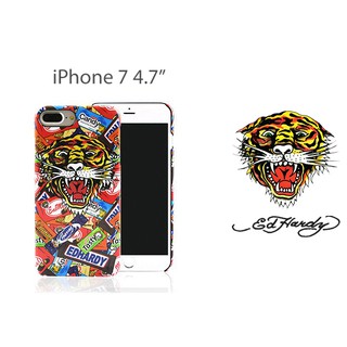 ☆韓元素╭☆ED HARDY iPhone 7 8 SE 糖果老虎 4.7吋 CANDY TIGER 保護殼 亮面 背蓋