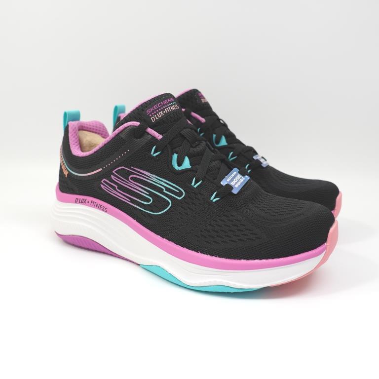 SKECHERS D'LUX FITNESS 女生款 健走鞋 149838BKMT 韻律鞋 多功能鞋