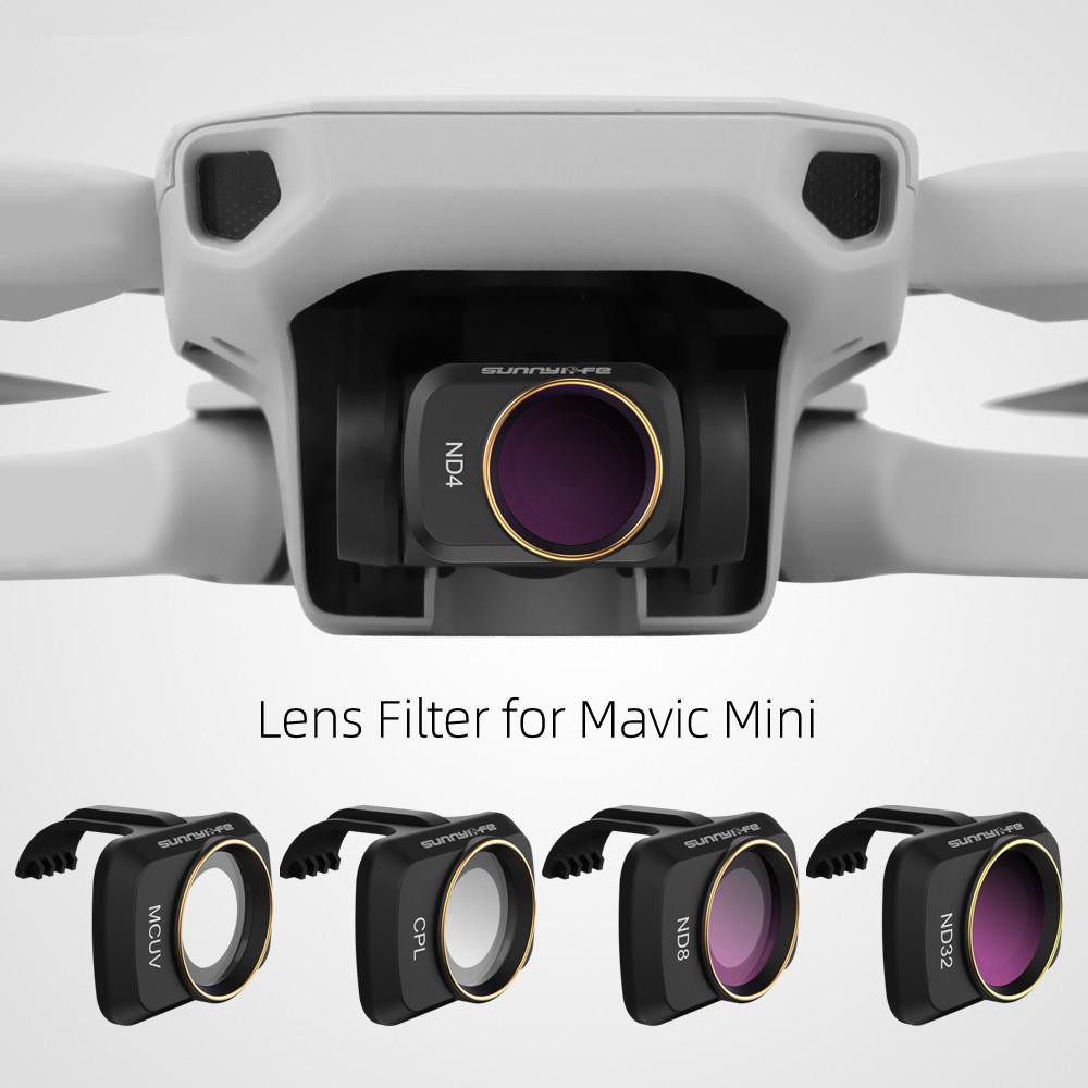 大疆禦Mavic Mini 2/1/MINI SE濾鏡套裝 UV濾光鏡 ND密度鏡 CPL偏光鏡 NDPL密度偏光鏡