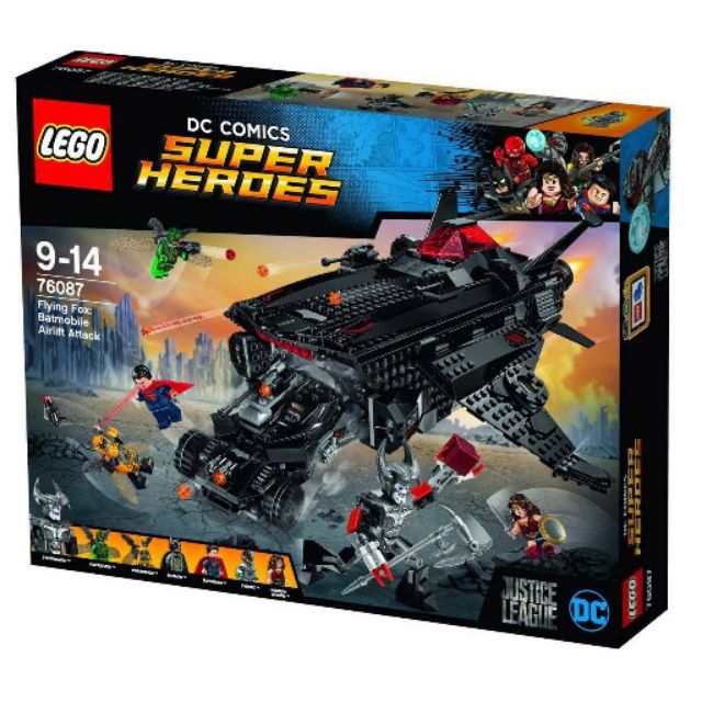 樂高 LEGO 76087 飛狐：空運蝙蝠俠進攻 正義聯盟 dc 蝙蝠俠 全新未開 現貨 lego76087