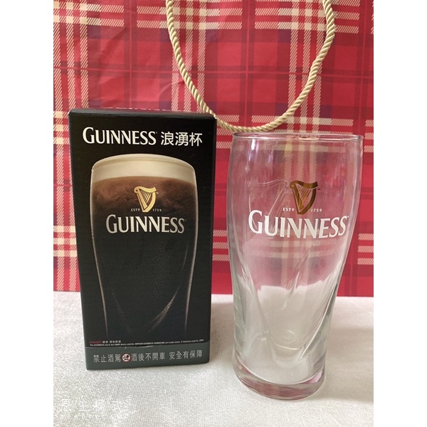 現貨實拍～GUINNESS浪湧杯 啤酒杯265g