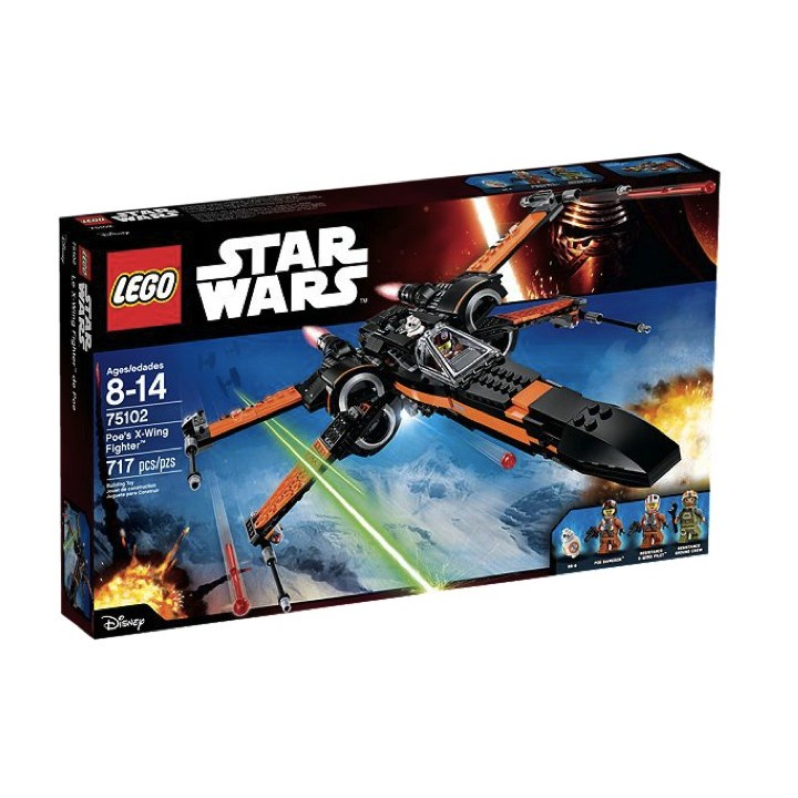LEGO Star Wars 樂高星際大戰 75102 Poe's X-wing Fighter X戰機 已絕版