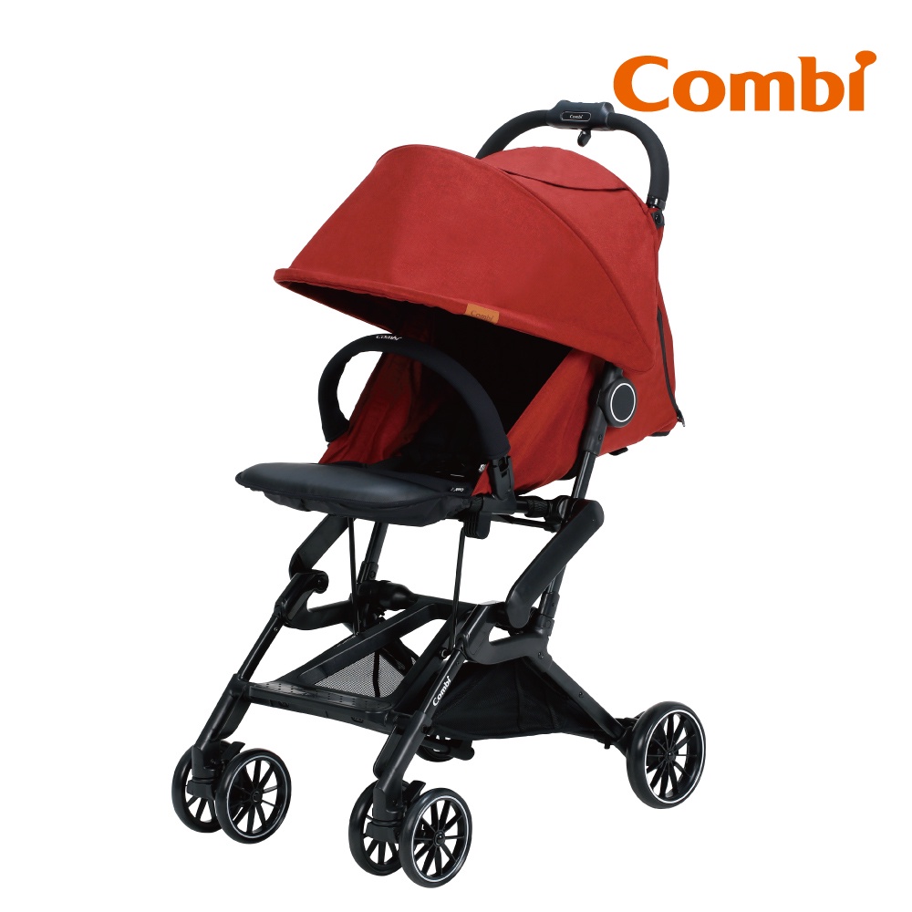 全新 Combi CFS 捷旅 嬰兒手推車 紅色 贈皮革握把套、隨行育兒掛袋 嬰兒推車 嬰兒 嬰兒用品 推車 手堆車