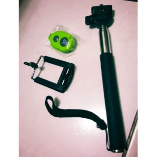 自拍桿＋遙控器