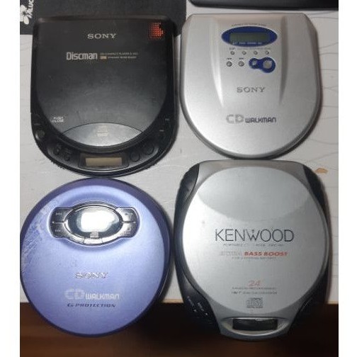 CD隨身聽故障機合售 Sony Discman D-233 D-E525 D-E660 Kenwood DPC-191