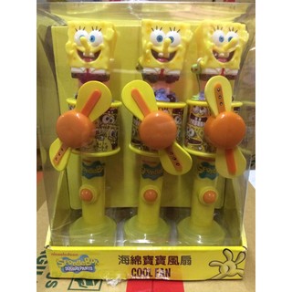 【盒蛋廠】Candyrific 海綿寶寶風扇 全二款 4897047992667 【現貨造型安全風扇玩具、指定款銷售】