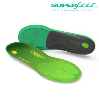 【美國SUPERfeet】碳纖維路跑鞋墊-青綠色