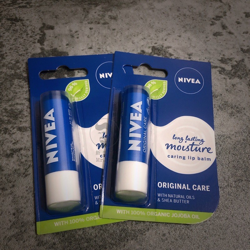 現貨 德國製 妮維雅 NIVEA 護唇膏 水漾護唇膏 經典潤澤 保濕 滋潤 修護 潤唇