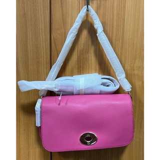 原價8200元 全新 COACH 手提肩斜二用包 莓粉色氣質 皮革軟 時尚好搭 小提包 百搭 正品