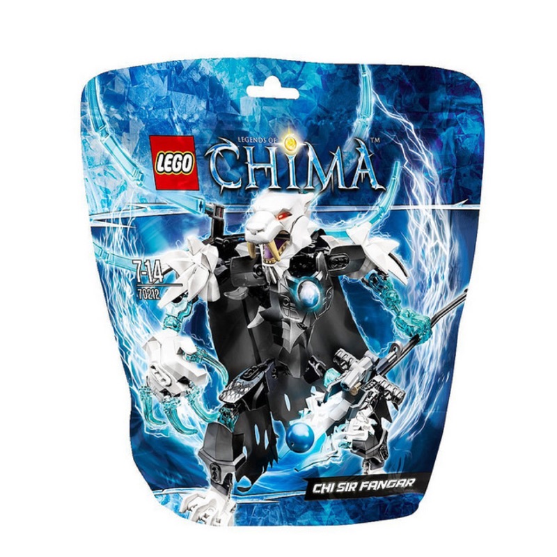 【台中翔智積木】LEGO 樂高 Chima神獸傳奇 70212 CHI Sir Fangar 氣能量 寒冰虎帥