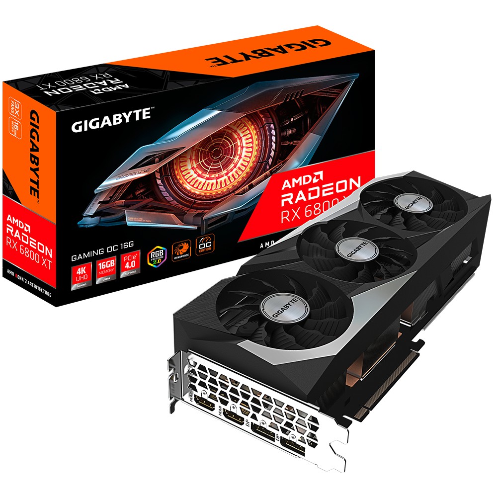 Gigabyte 技嘉 Radeon RX 6800XT GAMING OC 16G 顯示卡