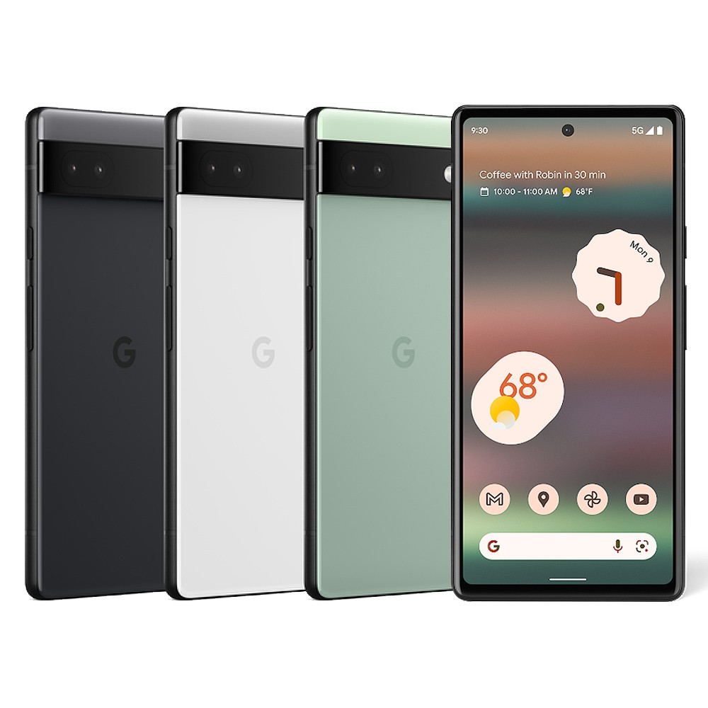 Google Pixel 6A 128G 6.1吋 5G 智慧手機 GX7AS 防塵防水 雙鏡頭 全新品 現貨 廠商直送