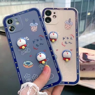 《熱賣》適用華為p40pro手機殼mate30立體卡通iphone12矽膠全包防摔叮當貓彤寶寶的店