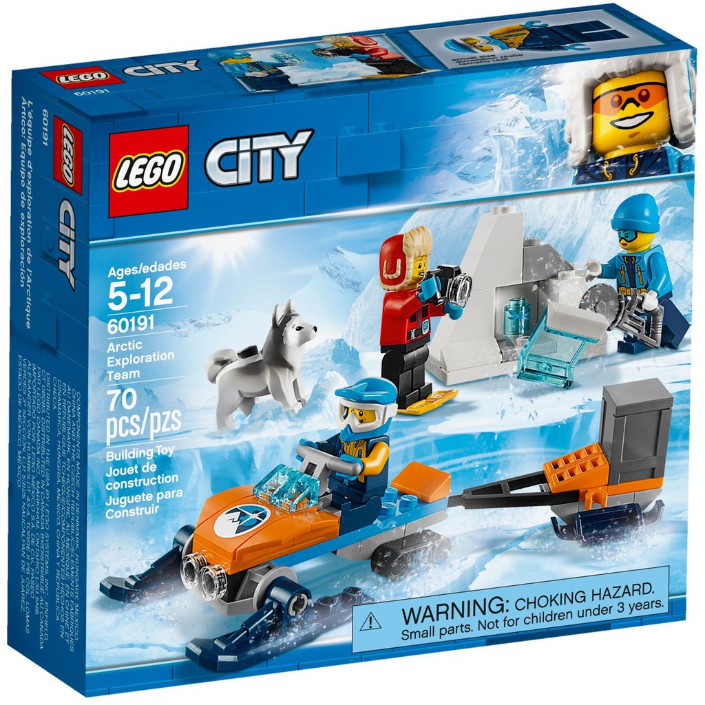 LEGO樂高 CITY系列 60191 Arctic Exploration Team 極地探險隊