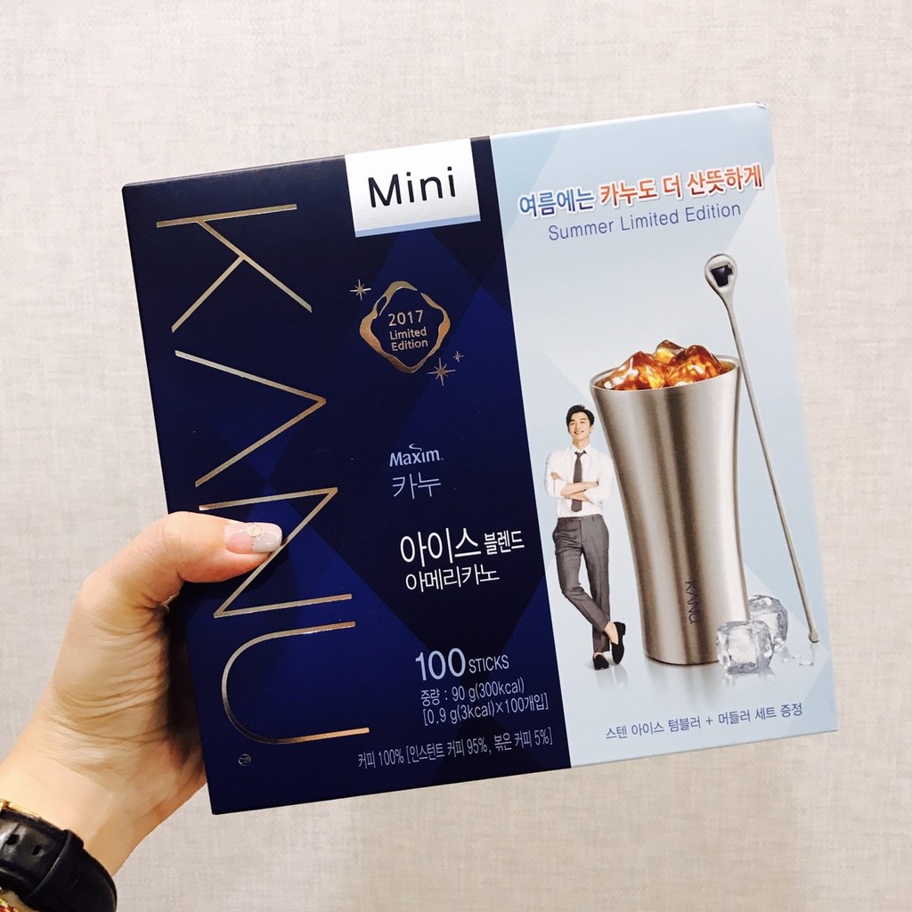 社團指定下標區 28日常韓國代購 孔劉代言 KANU  2017夏日限定 美式迷你咖啡禮盒組