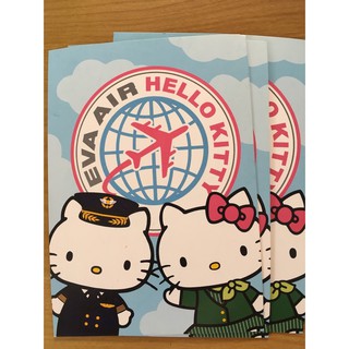 長榮航空Hello Kitty明信片（多張優惠）EVA AIR 明信片