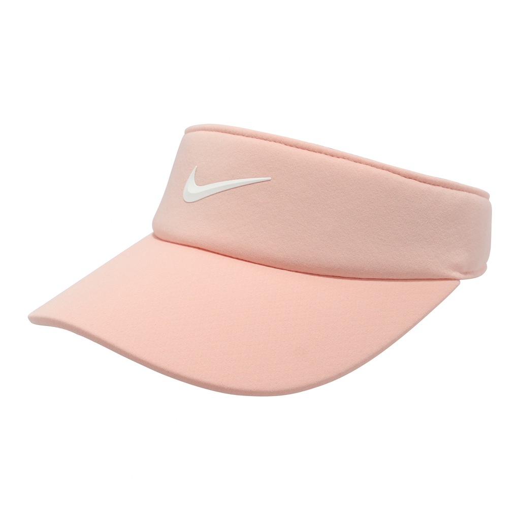 Nike 帽子 Golf Visor 女款 粉色 遮陽帽 高爾夫 快乾 透氣 防曬 小勾【ACS】 DH1926-800