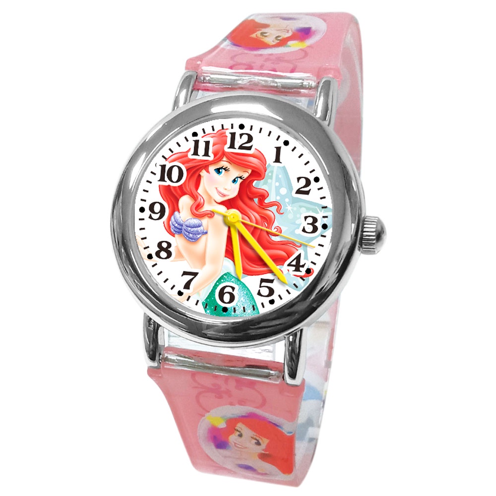 【迪士尼】愛麗兒公主 兒童學習手錶 正版授權 兒童送禮首選 學習時間 小美人魚