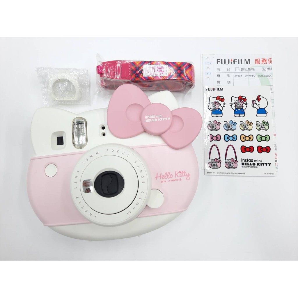 【好物推薦】全新 免運 Fujifilm 富士 拍立得相機 Hello Kitty 限定版 (贈皮革相機包)