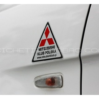 現貨 MITSUBISHI三菱 HELLAFLUSH HF 警示貼 汽車改裝 反光貼 LANCER VIRAGE