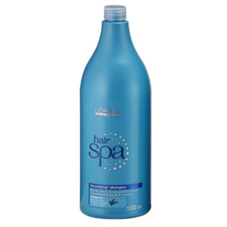 L’OREAL巴黎萊雅 Hair SPA 茶樹清新洗髮精 1500ml(油性頭皮）