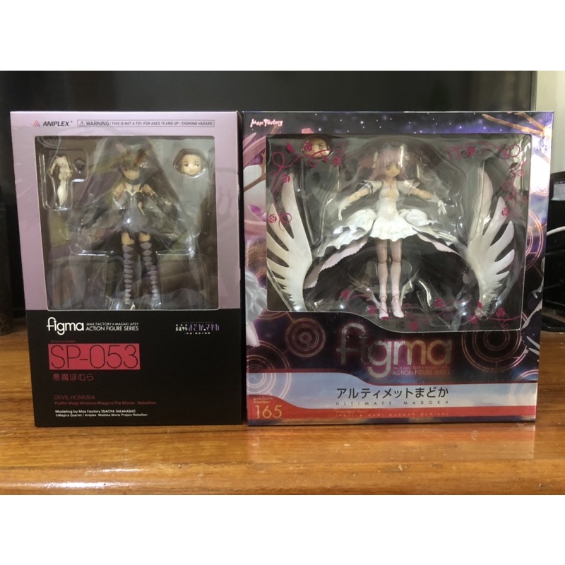 限時特賣！魔法少女小圓 叛逆的物語 Figma-sp 053惡魔曉美焰+Figma-165圓神