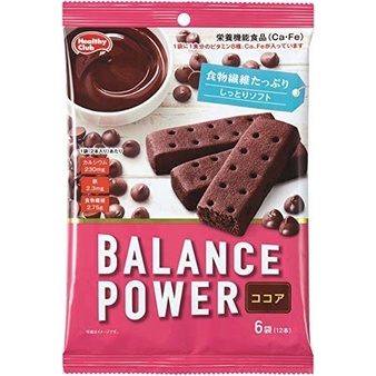 【現貨】日本healthy club Balance Power 活力能量 低卡 巧克力 可可餅乾 代餐餅乾