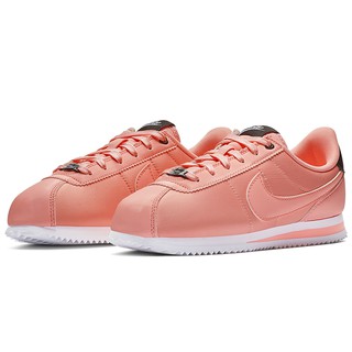 NIKE CORTEZ 女鞋 阿甘 情人節 緞面 粉 【運動世界】AV3519-600