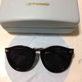 Karen Walker 黑色 Harvest special fit sunglasses 墨鏡