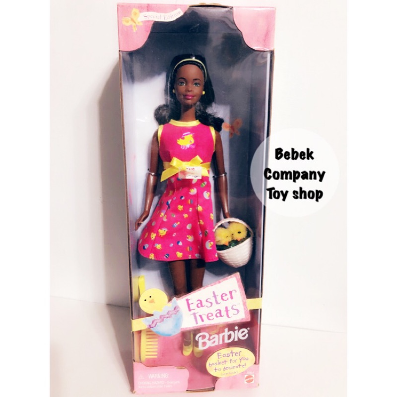 Mattel 1999年 Easter Treats Barbie 絕版 古董 復活節 芭比娃娃 全新未拆 盒裝 老芭比