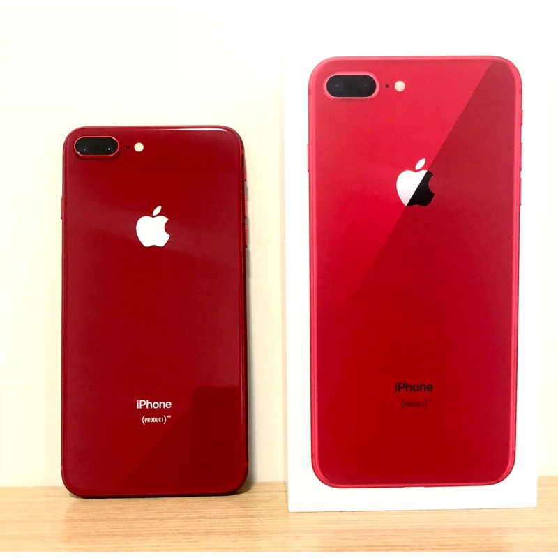 🌈百分之百近全新🌈 iPhone8 PLUS 64G限量紅色版 （官網已絕版停售） 保固日期到2019年8月20日