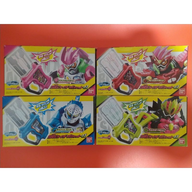 日版假面騎士ex-aid盒玩版SG卡帶vol.1全四種