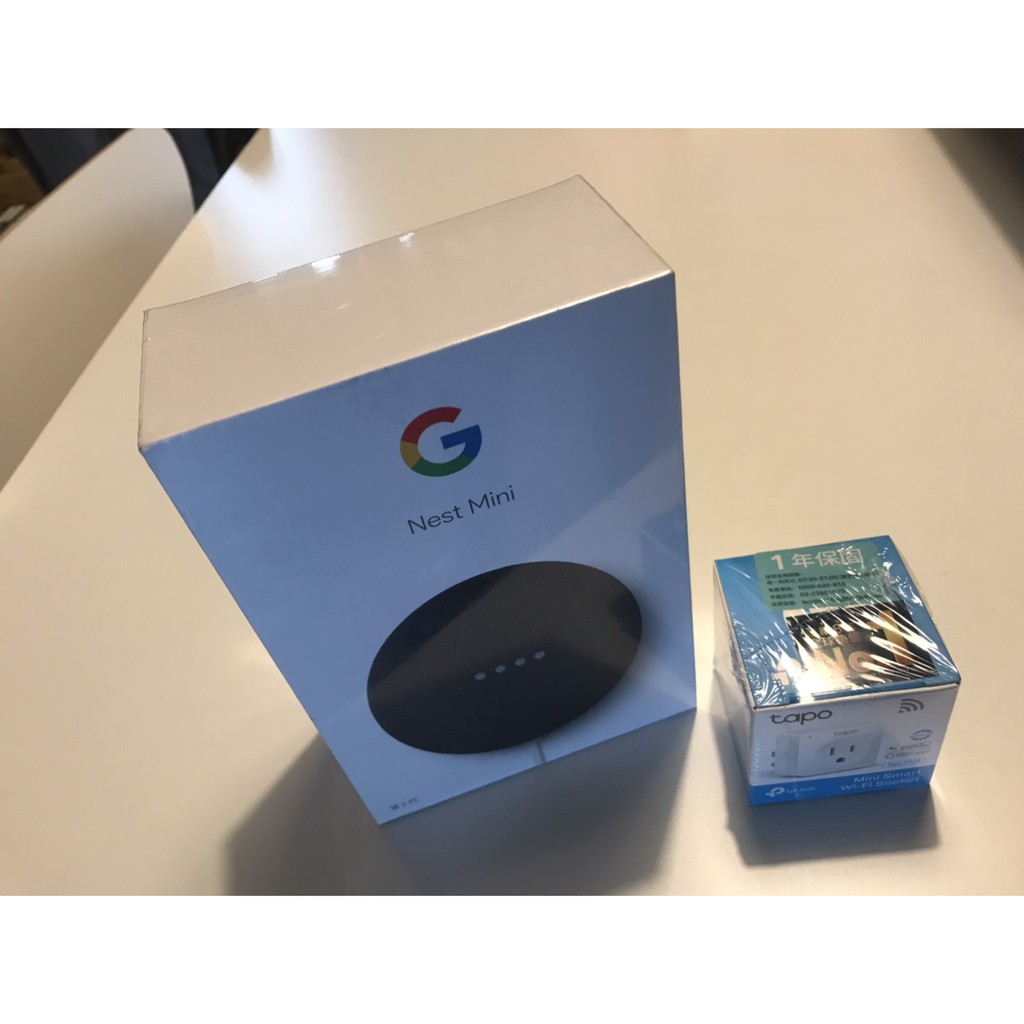 Google Nest Mini 2代 智慧聲控喇叭 智慧音箱 加贈智慧插座(全新)