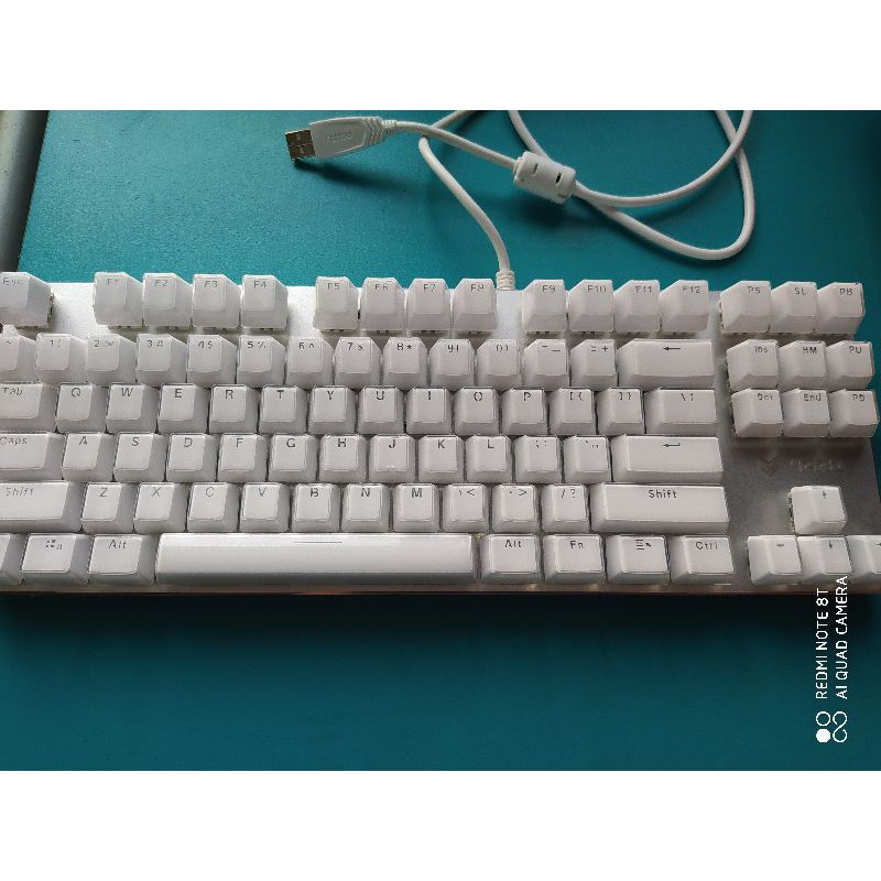 雷柏VPRO V500S 水晶版機械鍵盤 青軸