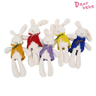 【DEARBEBE】安撫小兔子絨毛玩偶│填充玩具 小物 娃娃吊飾 29cm 共六色 兔子