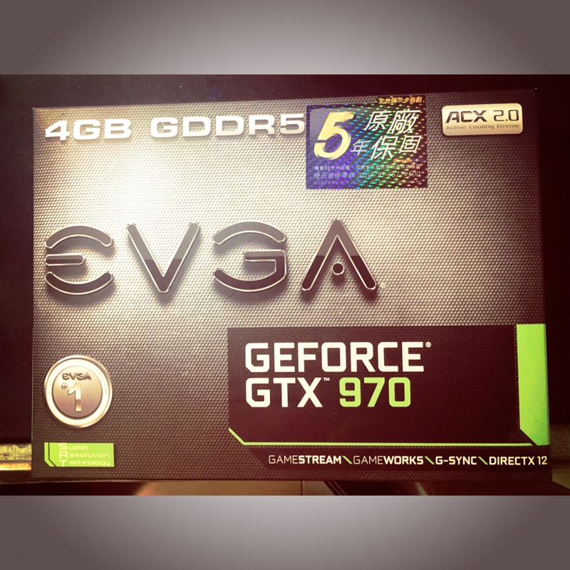 EVGA GTX 970 ACX 2.0 +強化背板
