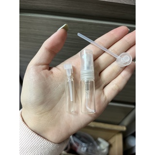 玻璃香水分裝瓶 沾式1ml 噴頭 噴霧式3ml 香水轉接器