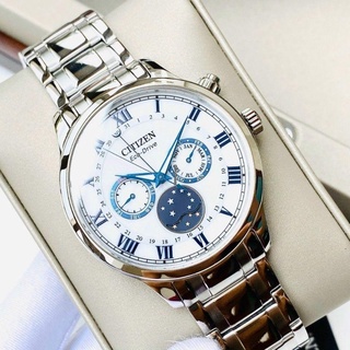 CITIZEN 星辰 ECO-DRIVE日月星相光動能 男錶 42MM【Watch On-line Store 】