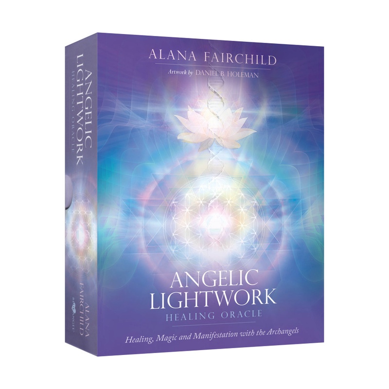 天使光行療癒神諭卡,贈中文翻譯｜Angelic Lightwork Healing Oracle【左西購物網】